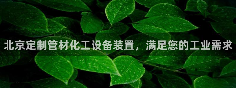 新城平台公司:北京定制管材化工设备装置,满足您的工 新城平台公司:北京定制管材化工设备装置,满足您的工